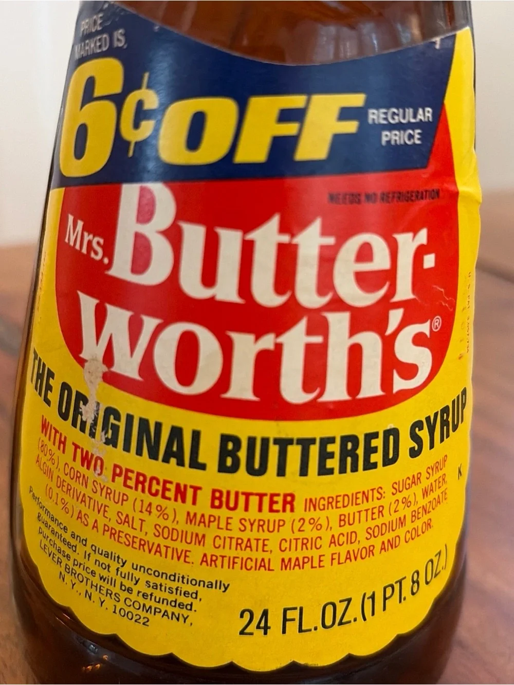 Mrs. Butterworth’s collectible vintage